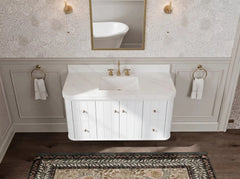 Houston Floating 48 in. W x 22 in. D Single Sink Bathroom Vanity - photo 17