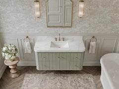 Houston Floating 48 in. W x 22 in. D Single Sink Bathroom Vanity - photo 16