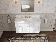 Houston Floating 48 in. W x 22 in. D Single Sink Bathroom Vanity - photo 8
