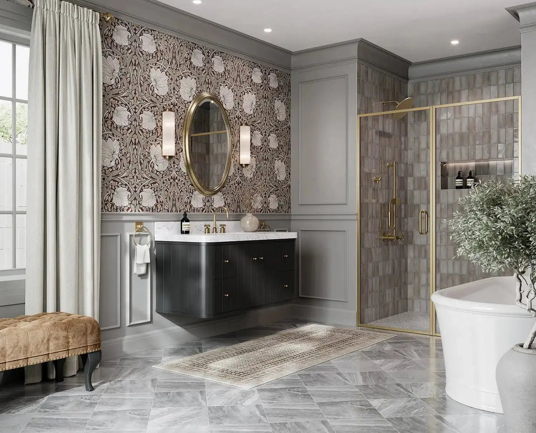 Houston Floating 48 in. W x 22 in. D Single Sink Bathroom Vanity - Willow Bath and Vanity