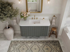 Houston Floating 48 in. W x 22 in. D Single Sink Bathroom Vanity - photo 14
