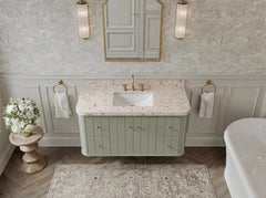 Houston Floating 48 in. W x 22 in. D Single Sink Bathroom Vanity - photo 13