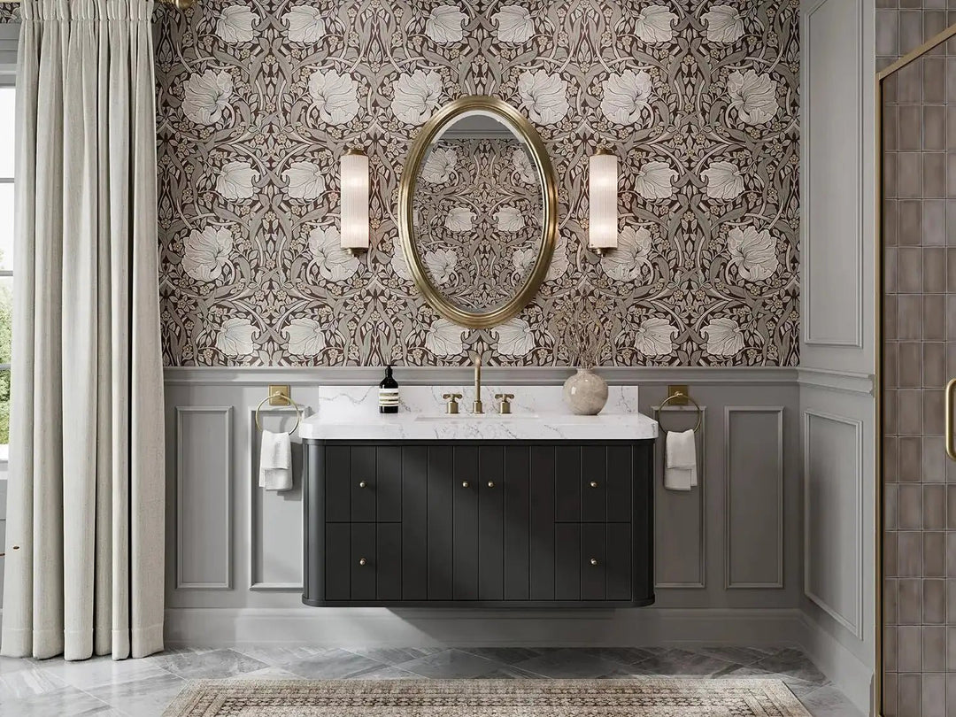 Houston Floating 48 in. W x 22 in. D Single Sink Bathroom Vanity - Willow Bath and Vanity