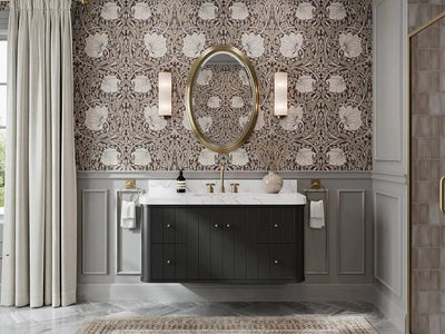 Houston Floating 48 in. W x 22 in. D Single Sink Bathroom Vanity - Willow Bath and Vanity