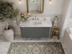 Houston Floating 48 in. W x 22 in. D Single Sink Bathroom Vanity - photo 15