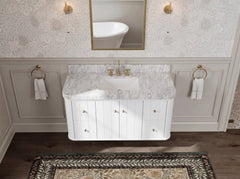 Houston Floating 48 in. W x 22 in. D Single Sink Bathroom Vanity - photo 10