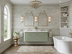 Houston Floating 60 in. W x 22 in. D Double Sink Bathroom Vanity - photo 5