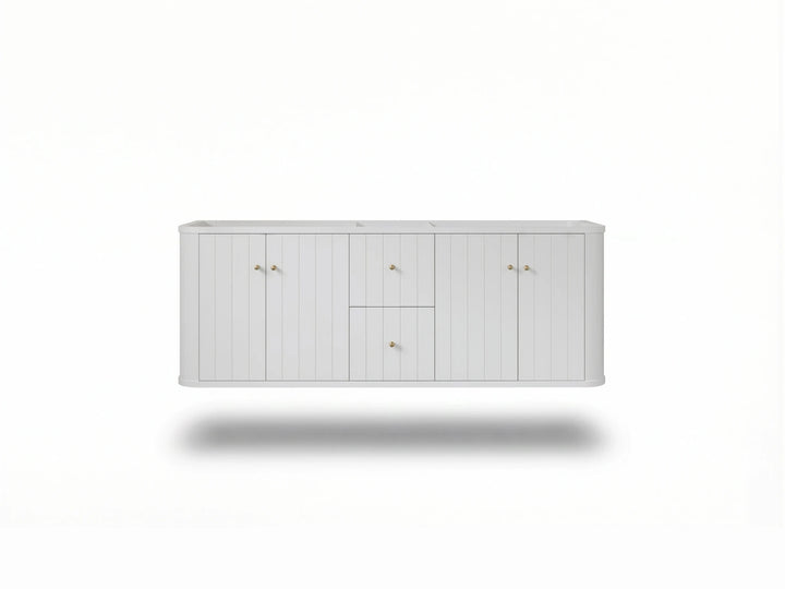 Houston Floating 60 in. W x 22 in. D Double Sink Bathroom Vanity - photo 14