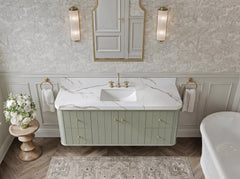 Houston Floating 60 in. W x 22 in. D Single Sink Bathroom Vanity - photo 8