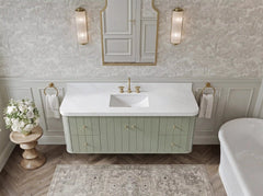 Houston Floating 60 in. W x 22 in. D Single Sink Bathroom Vanity - photo 14