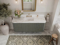 Houston Floating 60 in. W x 22 in. D Single Sink Bathroom Vanity - photo 8
