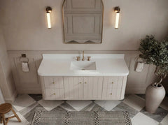 Houston Floating 60 in. W x 22 in. D Single Sink Bathroom Vanity - photo 17