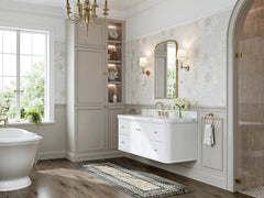Houston Floating 60 in. W x 22 in. D Single Sink Bathroom Vanity - photo 2