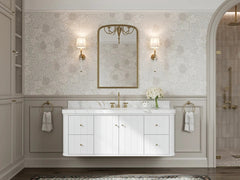 Houston Floating 60 in. W x 22 in. D Single Sink Bathroom Vanity - photo 4
