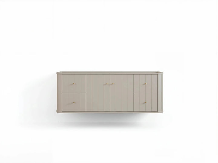 Houston Floating 60 in. W x 22 in. D Single Sink Bathroom Vanity - photo 18