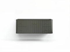 Houston Floating 60 in. W x 22 in. D Single Sink Bathroom Vanity - photo 7