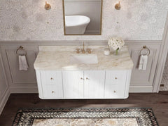 Houston Floating 60 in. W x 22 in. D Single Sink Bathroom Vanity - photo 15