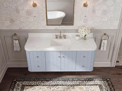 Houston Floating 60 in. W x 22 in. D Single Sink Bathroom Vanity - photo 8