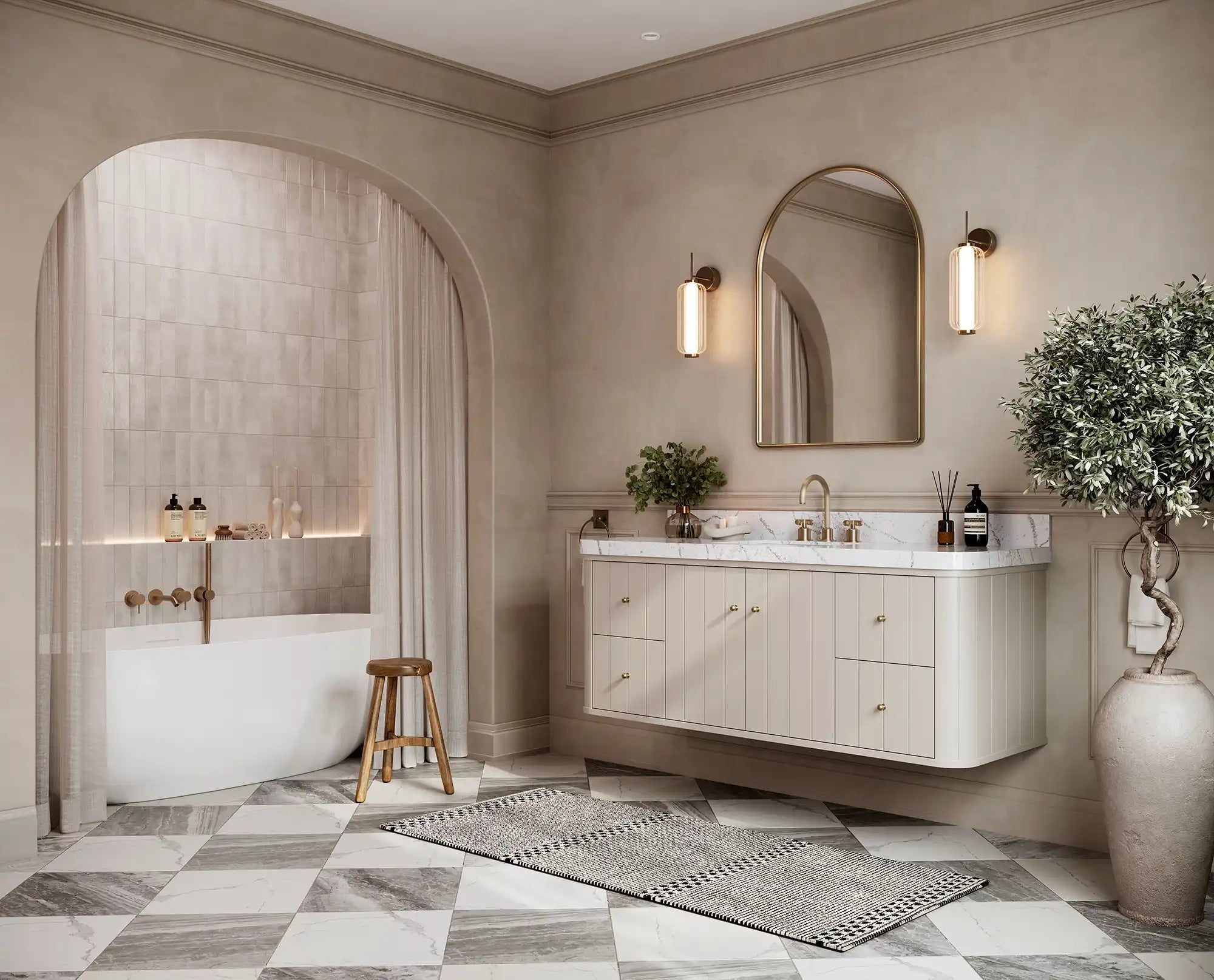 Houston Floating 60 in. W x 22 in. D Single Sink Bathroom Vanity - Willow Bath and Vanity