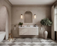 Houston Floating 60 in. W x 22 in. D Single Sink Bathroom Vanity - photo 5