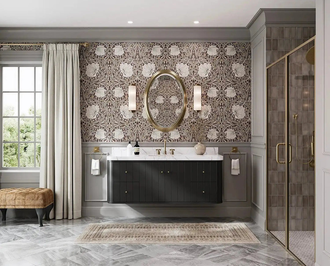 Houston Floating 60 in. W x 22 in. D Single Sink Bathroom Vanity - Willow Bath and Vanity