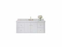 Houston Floating 60 in. W x 22 in. D Single Sink Bathroom Vanity - photo 1