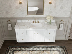 Houston Floating 60 in. W x 22 in. D Single Sink Bathroom Vanity - photo 6