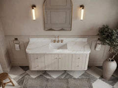 Houston Floating 60 in. W x 22 in. D Single Sink Bathroom Vanity - photo 18