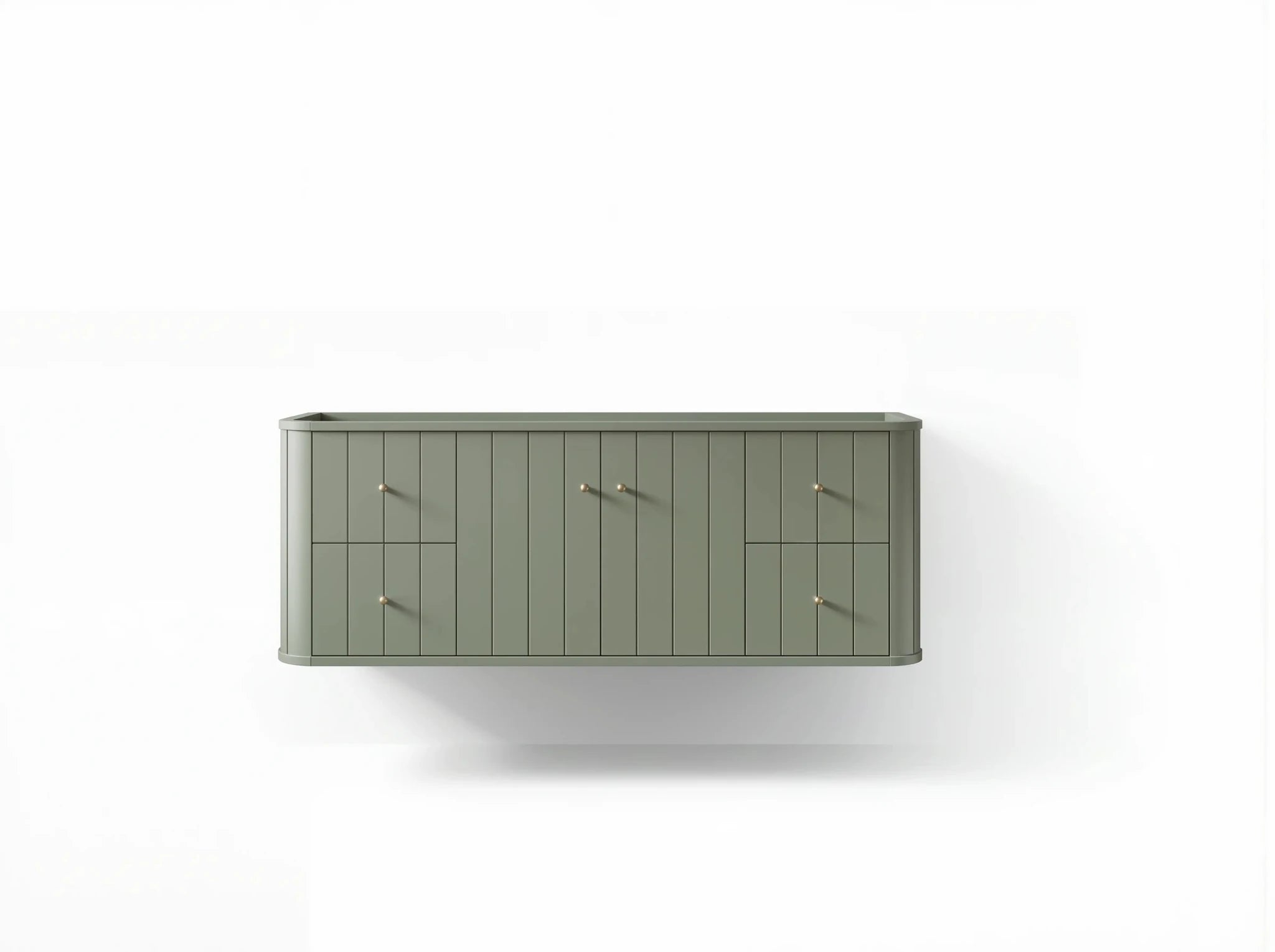 Houston Floating 60 in. W x 22 in. D Single Sink Bathroom Vanity - Willow Bath and Vanity