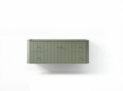 Houston Floating 60 in. W x 22 in. D Single Sink Bathroom Vanity - photo 7