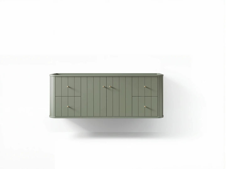 Houston Floating 60 in. W x 22 in. D Single Sink Bathroom Vanity - photo 18