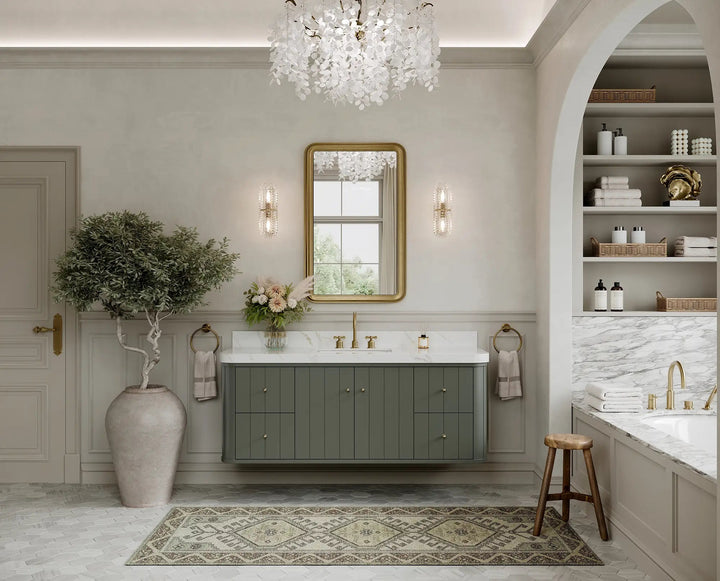 Houston Floating 60 in. W x 22 in. D Single Sink Bathroom Vanity - photo 6