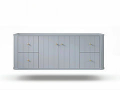 Houston Floating 60 in. W x 22 in. D Single Sink Bathroom Vanity - photo 2