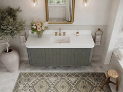 Houston Floating 60 in. W x 22 in. D Single Sink Bathroom Vanity - photo 17