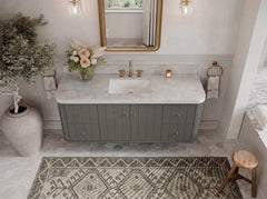 Houston Floating 60 in. W x 22 in. D Single Sink Bathroom Vanity - photo 15