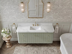 Houston Floating 60 in. W x 22 in. D Single Sink Bathroom Vanity - photo 10