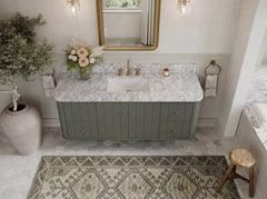 Houston Floating 60 in. W x 22 in. D Single Sink Bathroom Vanity - photo 11