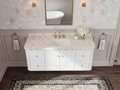 Houston Floating 60 in. W x 22 in. D Single Sink Bathroom Vanity - photo 16