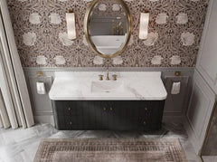 Houston Floating 60 in. W x 22 in. D Single Sink Bathroom Vanity - photo 10