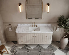 Houston Floating 60 in. W x 22 in. D Single Sink Bathroom Vanity - photo 6