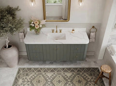 Houston Floating 60 in. W x 22 in. D Single Sink Bathroom Vanity - photo 9