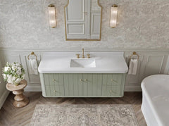 Houston Floating 60 in. W x 22 in. D Single Sink Bathroom Vanity - photo 17