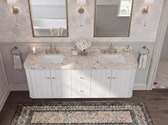 Houston Floating 72 in. W x 22 in. D Double Sink Bathroom Vanity - photo 11