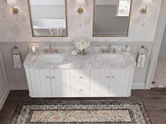 Houston Floating 72 in. W x 22 in. D Double Sink Bathroom Vanity - photo 8