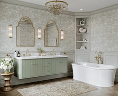 Houston Floating 72 in. W x 22 in. D Double Sink Bathroom Vanity - photo 2