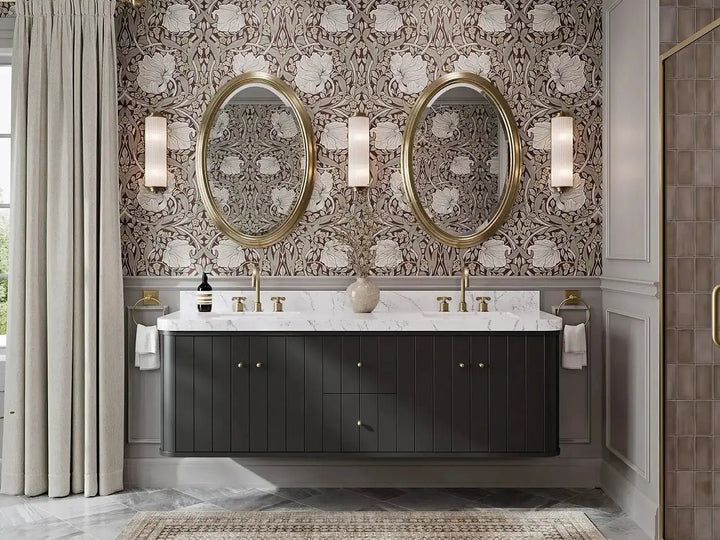 Houston Floating 72 in. W x 22 in. D Double Sink Bathroom Vanity - photo 5