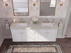 Houston Floating 72 in. W x 22 in. D Double Sink Bathroom Vanity - photo 16