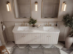 Houston Floating 72 in. W x 22 in. D Double Sink Bathroom Vanity - photo 16