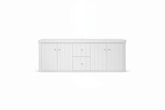 Houston Floating 72 in. W x 22 in. D Double Sink Bathroom Vanity - photo 7