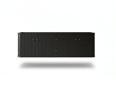 Houston Floating 72 in. W x 22 in. D Double Sink Bathroom Vanity - photo 7